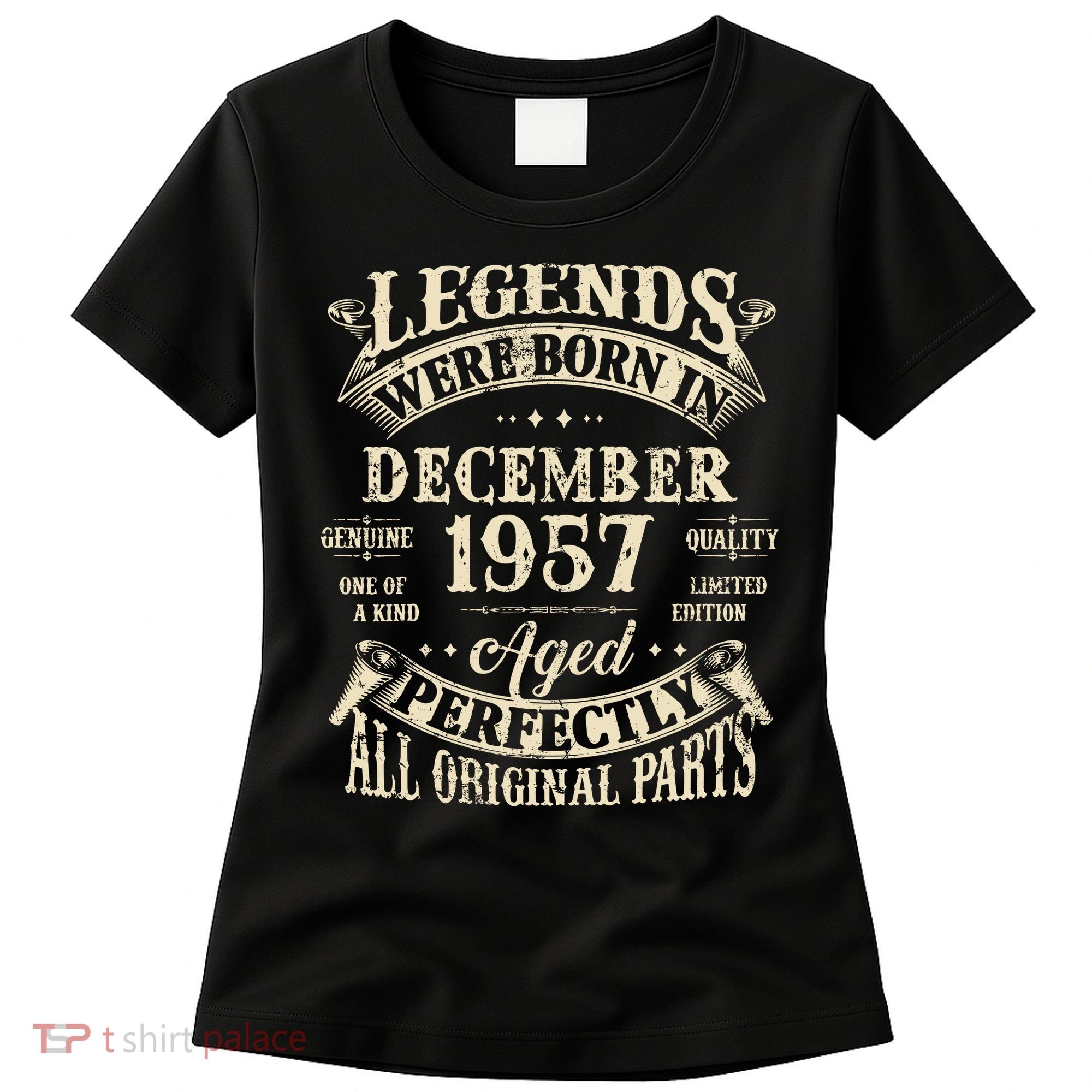 Birthday Gift 1957 Legend December 1957 Women's T-Shirt