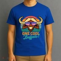 Buffalo Gifts Apparel Souvenirs Usa Flag Sports Tailgating T-Shirt thumb 3