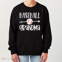 Baseball Grandma Arrow Women's Sweatshirt thumb 0