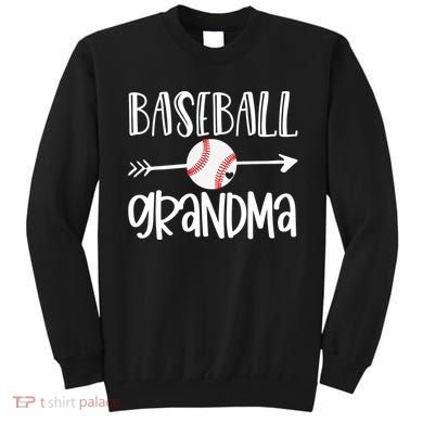 Baseball Grandma Arrow Sweatshirt