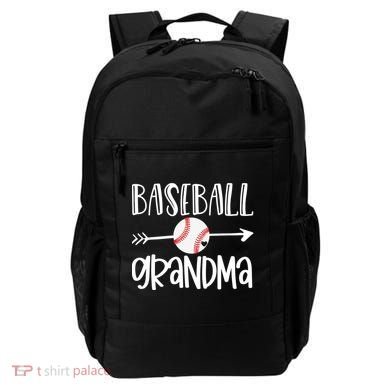 Baseball Grandma Arrow Backpack