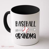 Baseball Grandma Arrow Coffee Mug thumb 0
