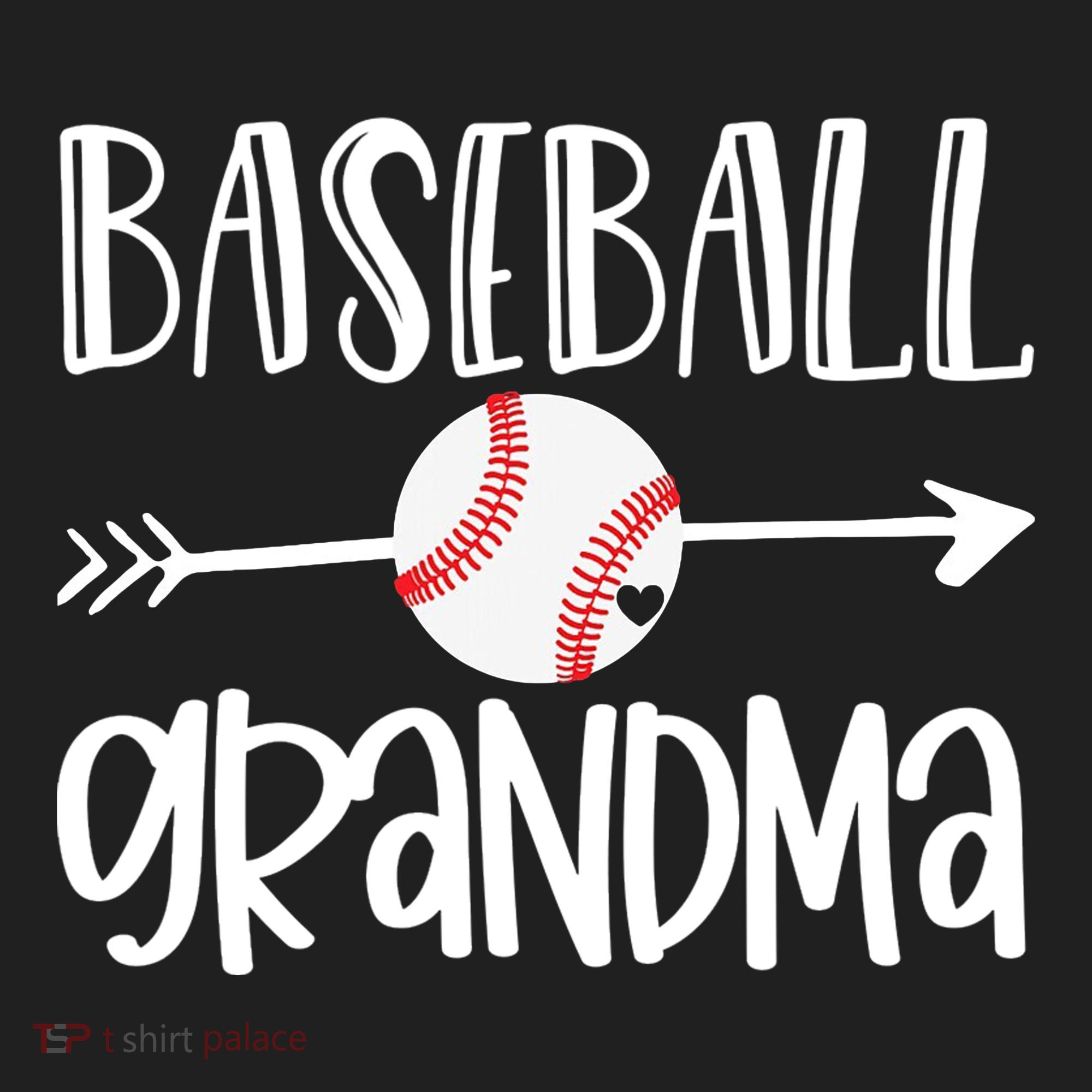 Baseball Grandma Arrow Beanie