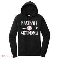 Baseball Grandma Arrow Women's Hoodie thumb 0