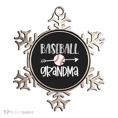 Baseball Grandma Arrow Ornament
