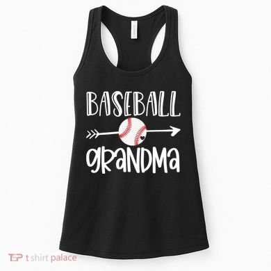Baseball Grandma Arrow Women's Tank Top