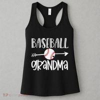 Baseball Grandma Arrow Women's Tank Top thumb 3