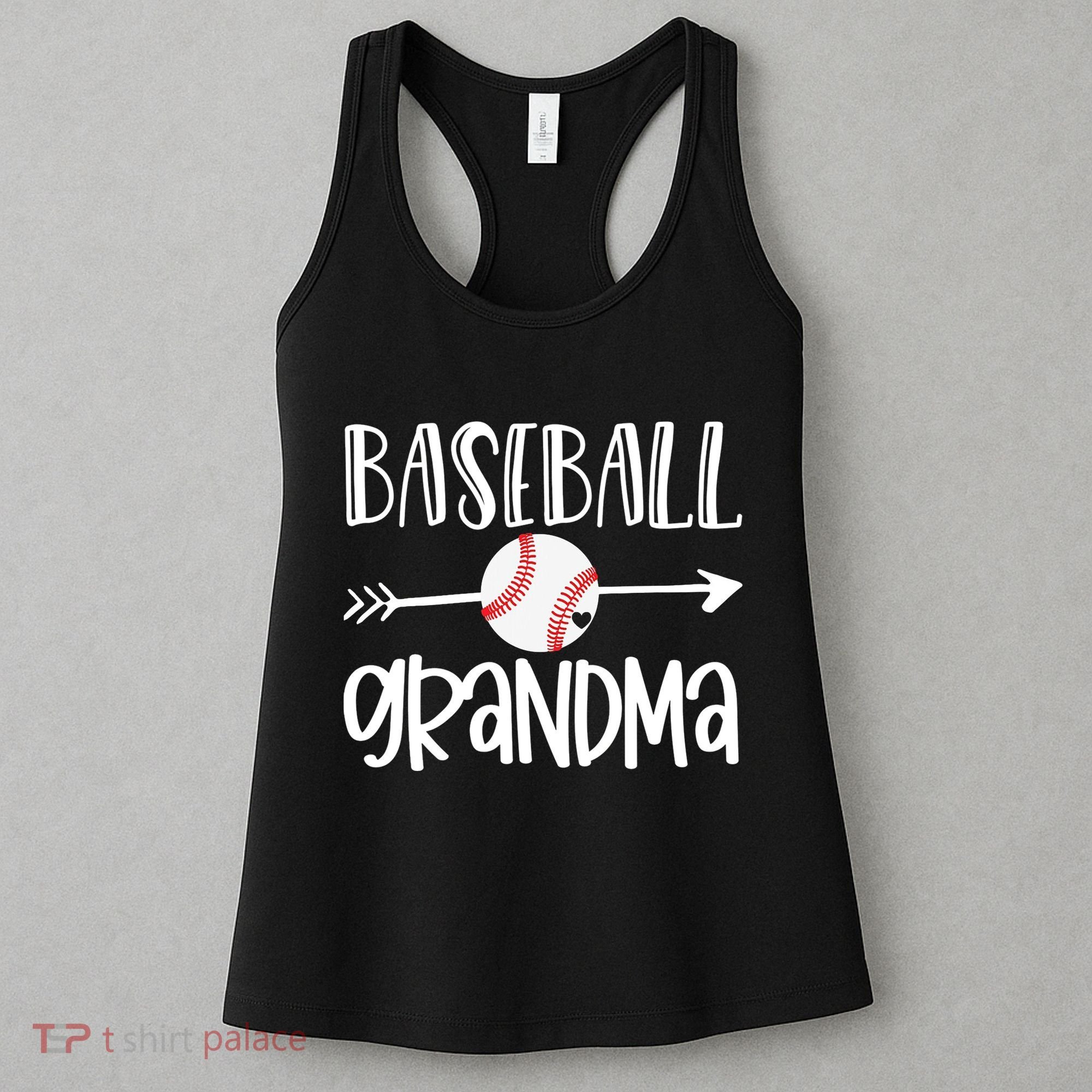 Baseball Grandma Arrow Women's Tank Top