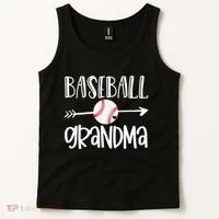 Baseball Grandma Arrow Tank Top thumb 2