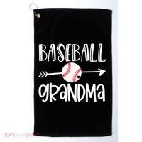 Baseball Grandma Arrow Golf Towel thumb 0