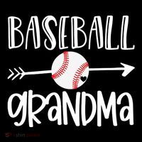 Baseball Grandma Arrow Kids Sweatshirt thumb 2