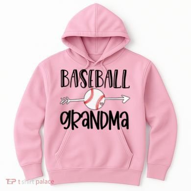 Baseball Grandma Arrow Hoodie