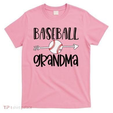 Baseball Grandma Arrow T-Shirt