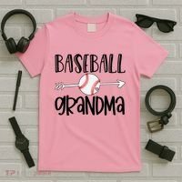 Baseball Grandma Arrow T-Shirt thumb 5