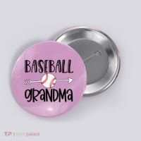 Baseball Grandma Arrow Button thumb 0