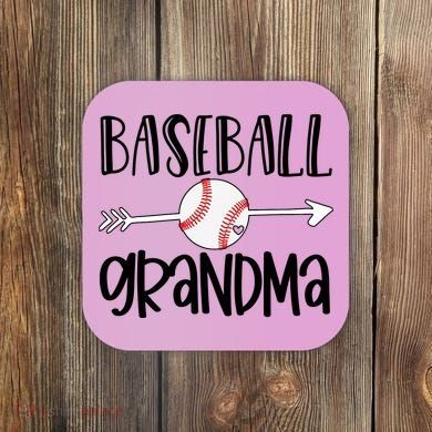 Baseball Grandma Arrow Coaster