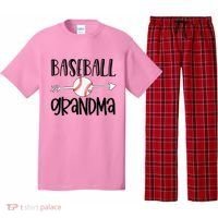 Baseball Grandma Arrow Pajama Set thumb 0