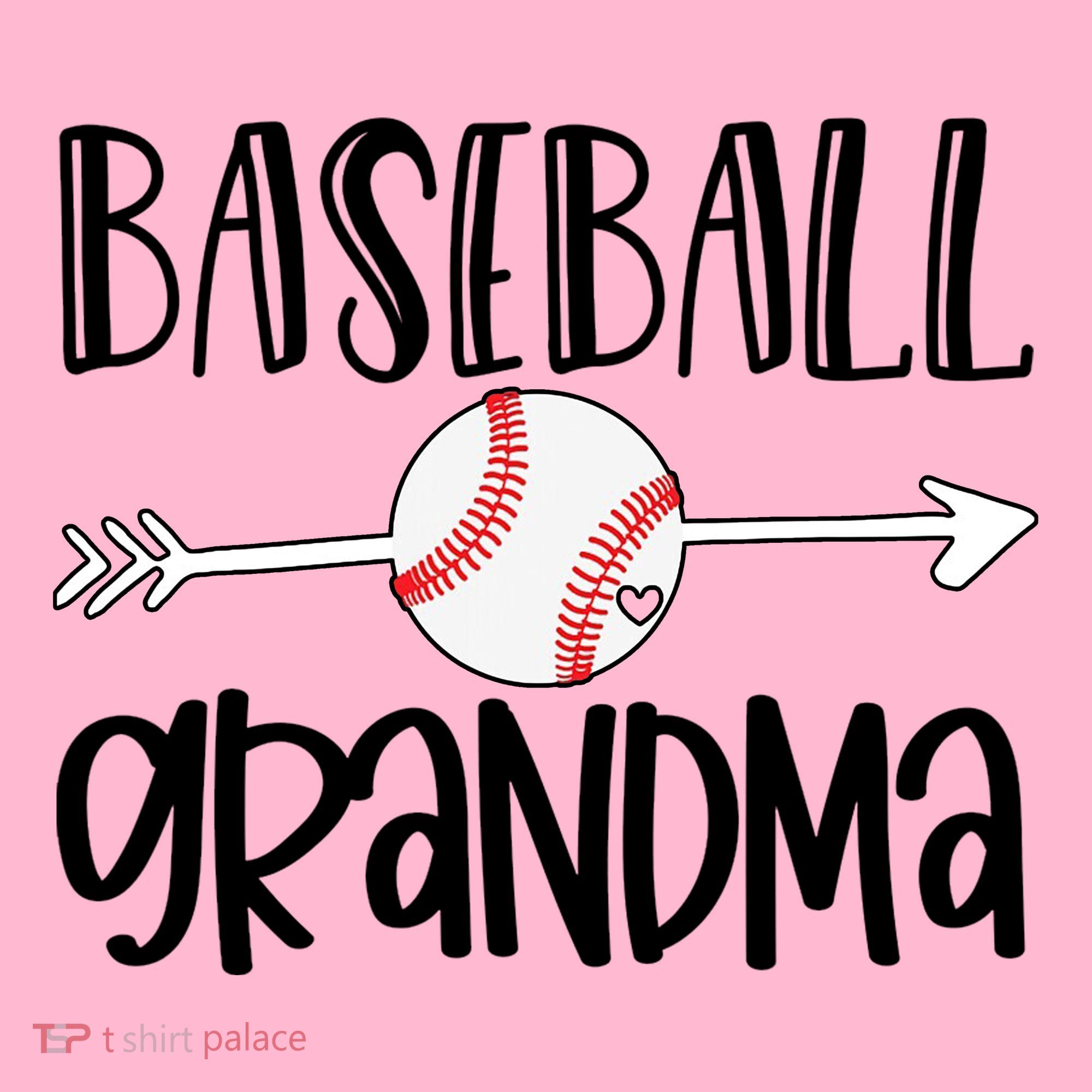 Baseball Grandma Arrow Toddler T-Shirt