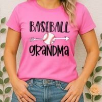 Baseball Grandma Arrow Women's T-Shirt thumb 2