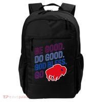 Be Good And Do Good God Bless Go Buffalo Backpack thumb 0