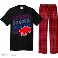 Be Good And Do Good God Bless Go Buffalo Pajama Set thumb 0
