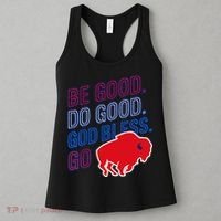 Be Good And Do Good God Bless Go Buffalo Women's Tank Top thumb 3