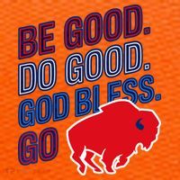 Be Good And Do Good God Bless Go Buffalo Beanie thumb 2
