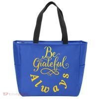 Be Grateful Always Meaningful Gift Tote Bag thumb 0