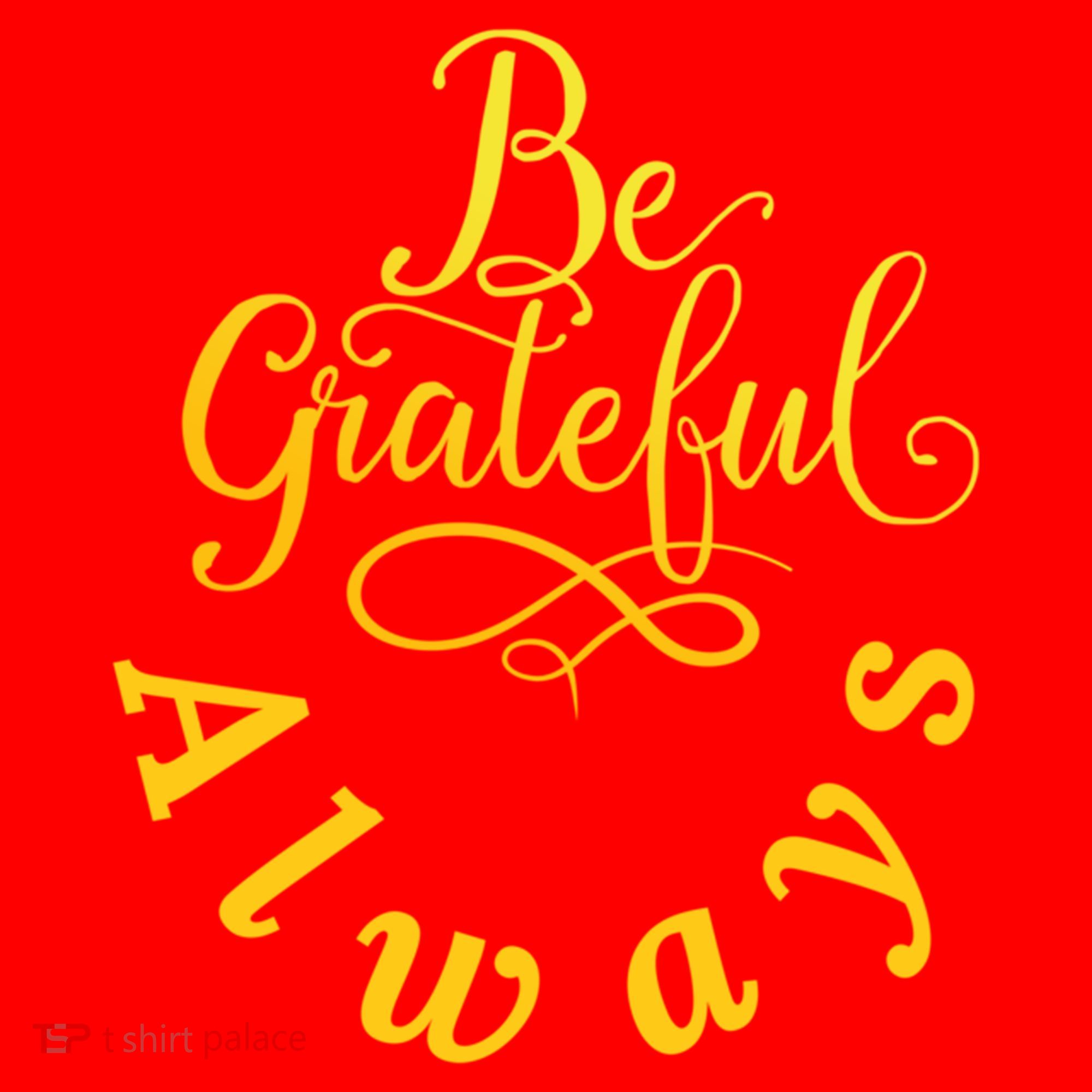 Be Grateful Always Meaningful Gift Santa Hat