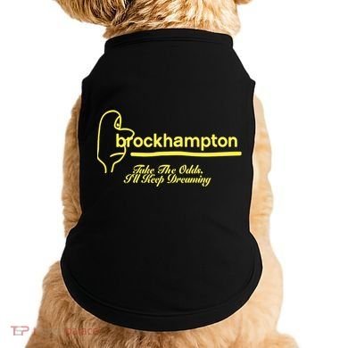 Brockhampton Ginger Anniversary Take The Odds ILl Keep Dreaming Doggie Tank