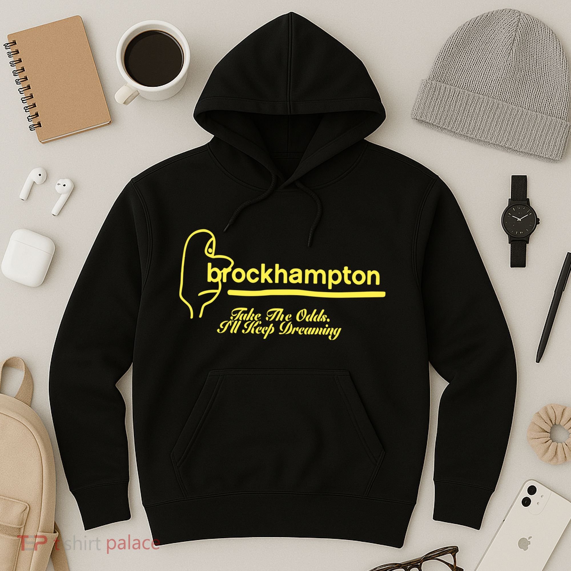 Brockhampton Ginger Anniversary Take The Odds ILl Keep Dreaming Hoodie