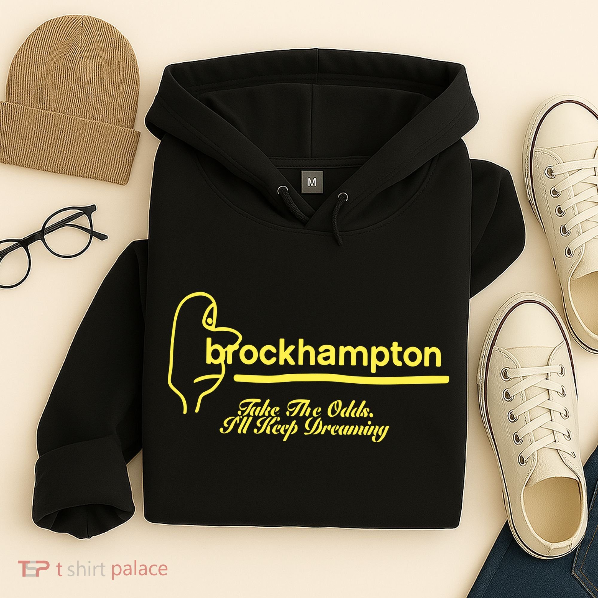 Brockhampton Ginger Anniversary Take The Odds ILl Keep Dreaming Hoodie
