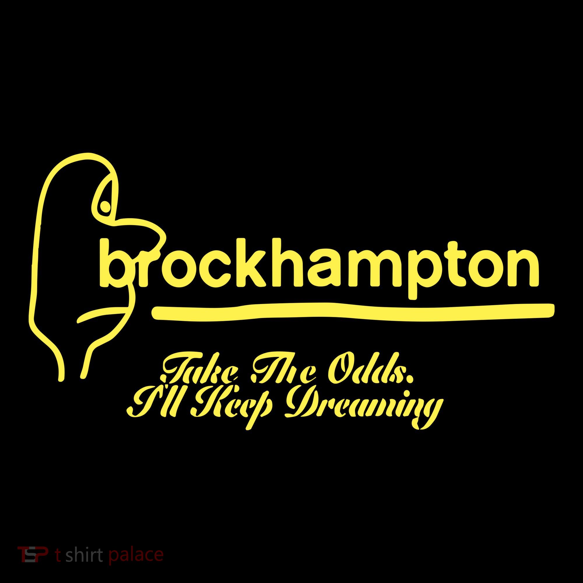 Brockhampton Ginger Anniversary Take The Odds ILl Keep Dreaming Hoodie