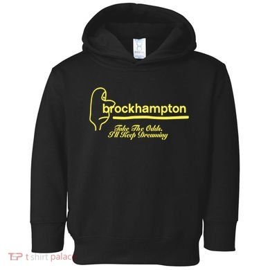 Brockhampton Ginger Anniversary Take The Odds ILl Keep Dreaming Toddler Hoodie