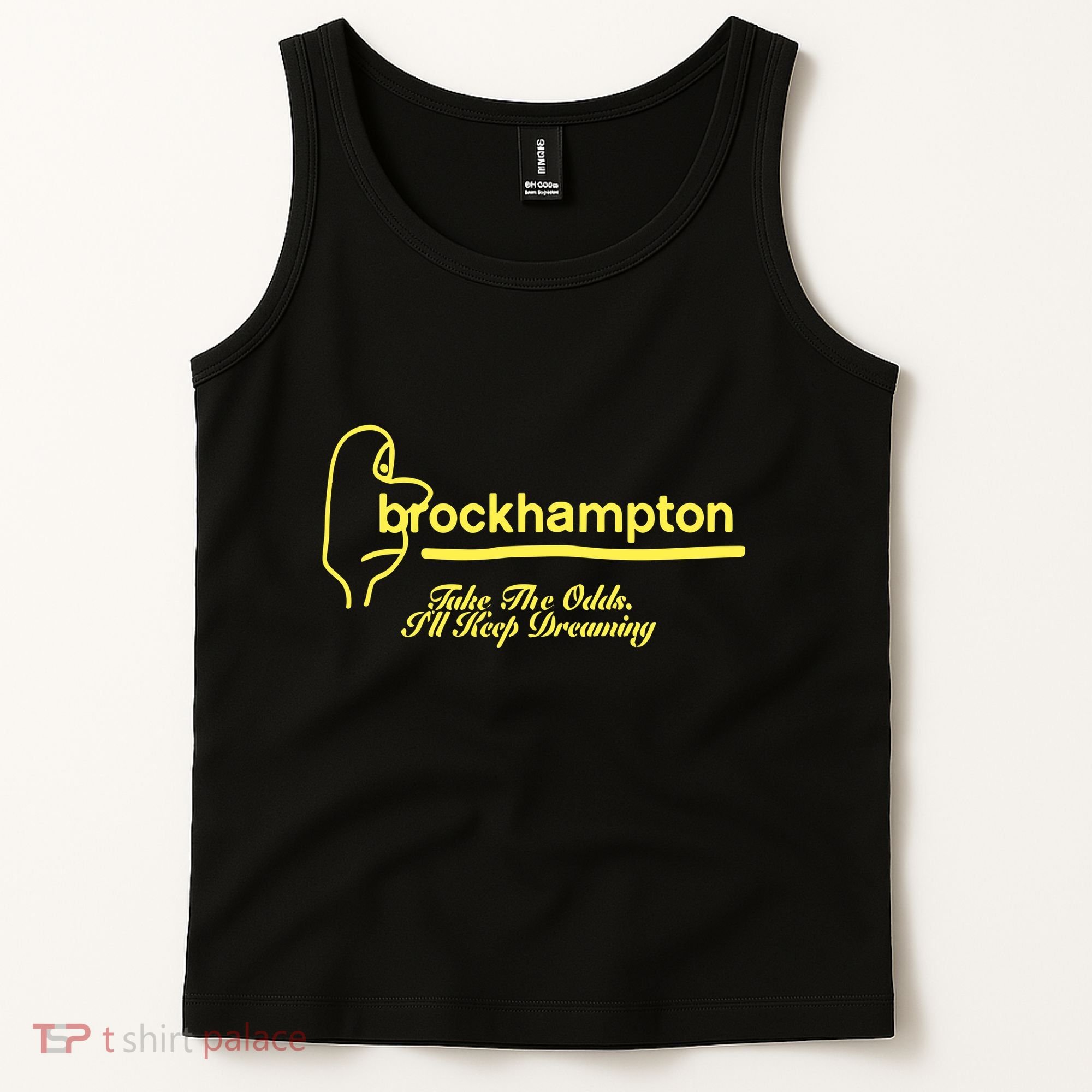 Brockhampton Ginger Anniversary Take The Odds ILl Keep Dreaming Tank Top