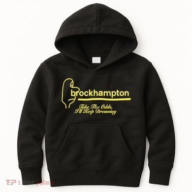 Brockhampton Ginger Anniversary Take The Odds ILl Keep Dreaming Kids Hoodie