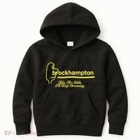 Brockhampton Ginger Anniversary Take The Odds ILl Keep Dreaming Kids Hoodie thumb 0
