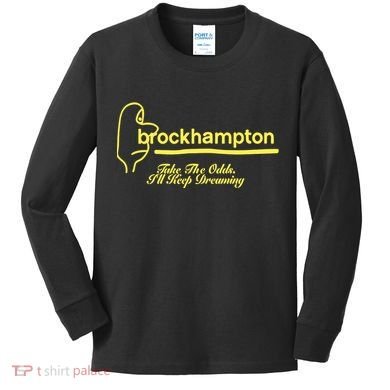 Brockhampton Ginger Anniversary Take The Odds ILl Keep Dreaming Kids Long Sleeve Shirt