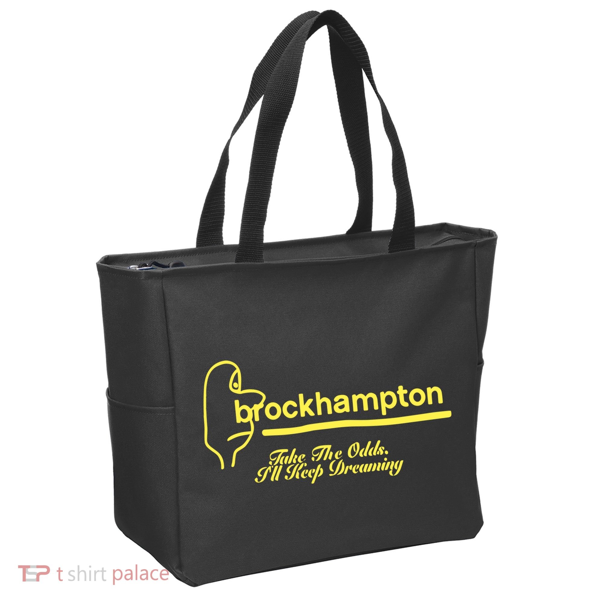 Brockhampton Ginger Anniversary Take The Odds ILl Keep Dreaming Tote Bag