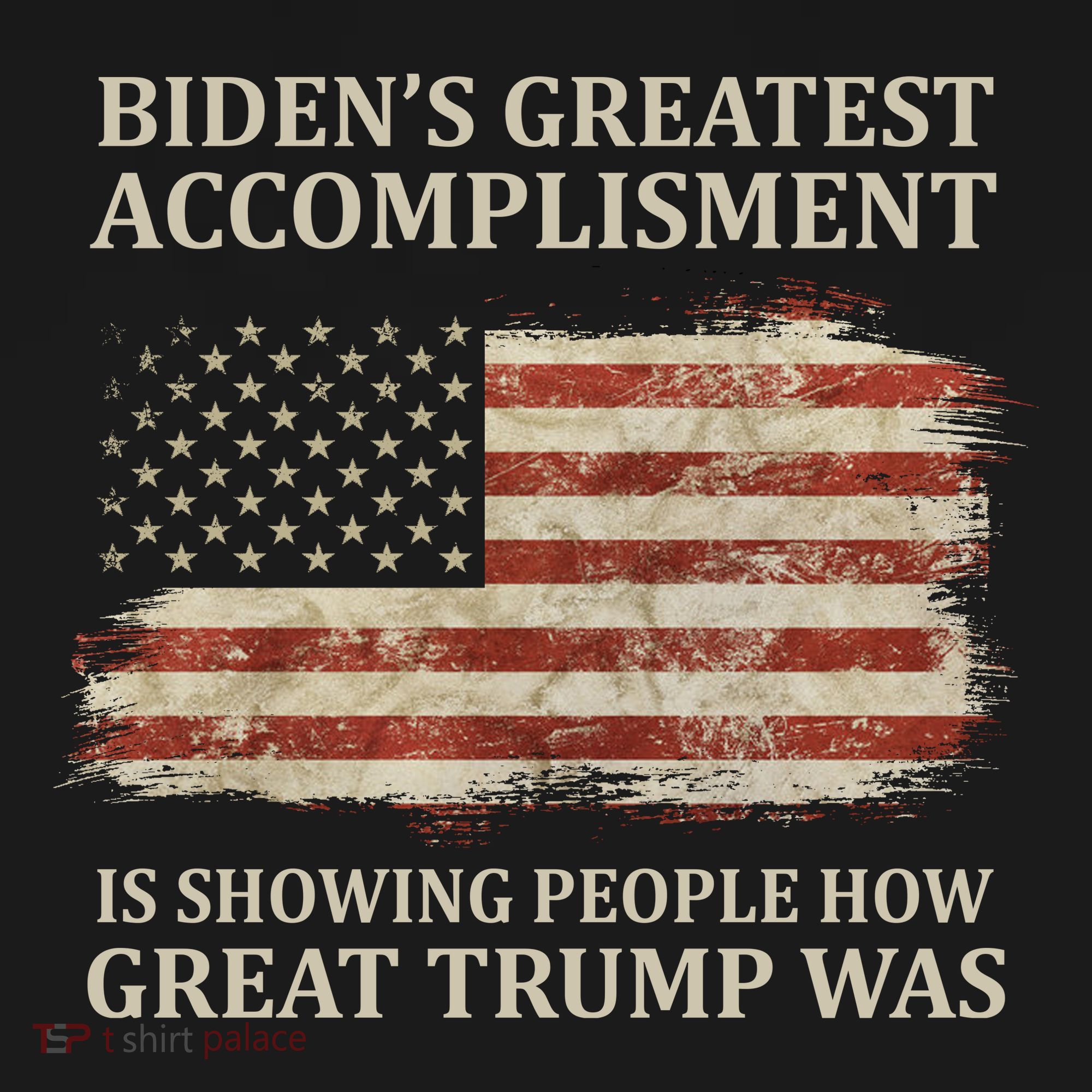 Bidens Greatest Accomplishment Is Showing People How Great Trump Was Usa Ornament
