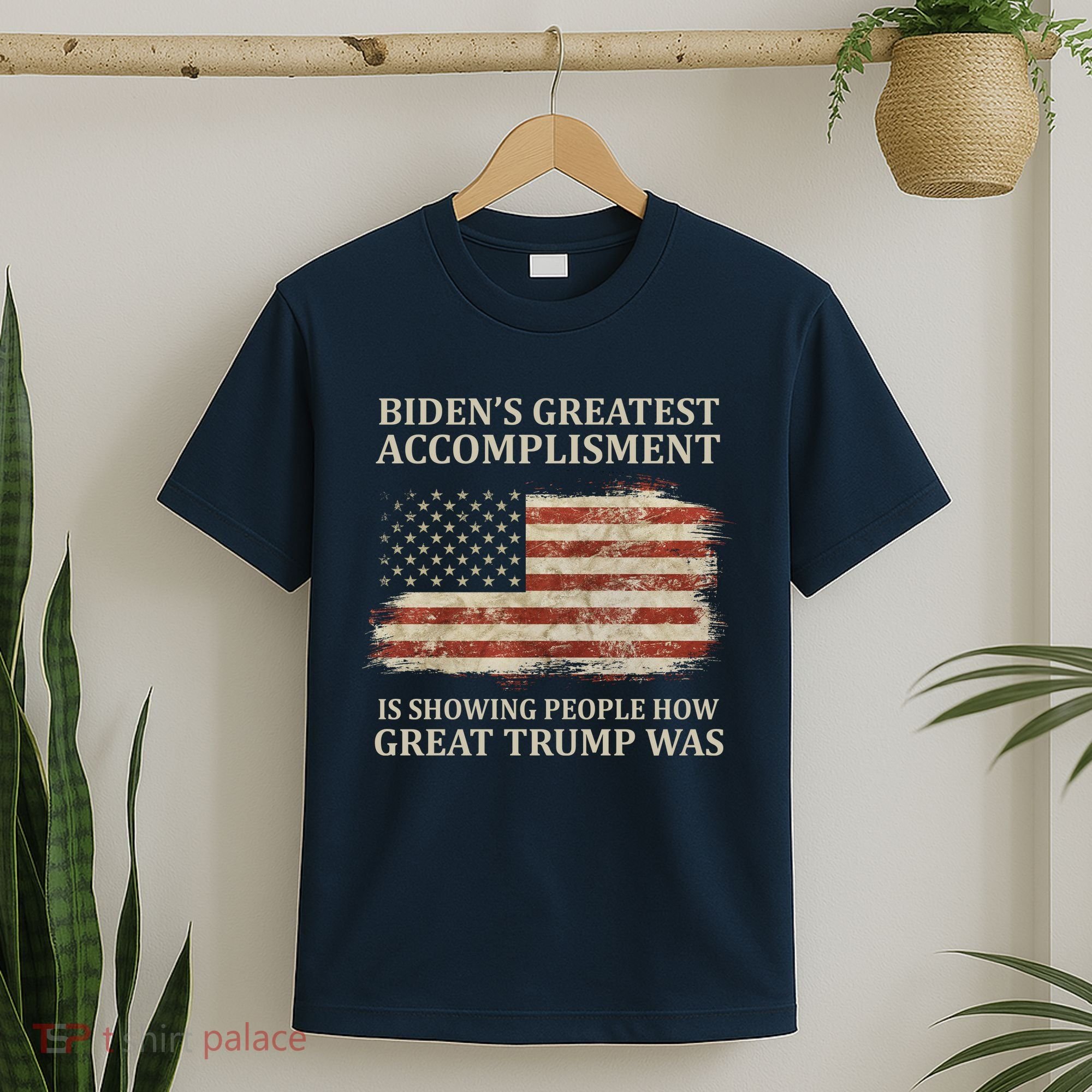 Bidens Greatest Accomplishment Is Showing People How Great Trump Was Usa T-Shirt