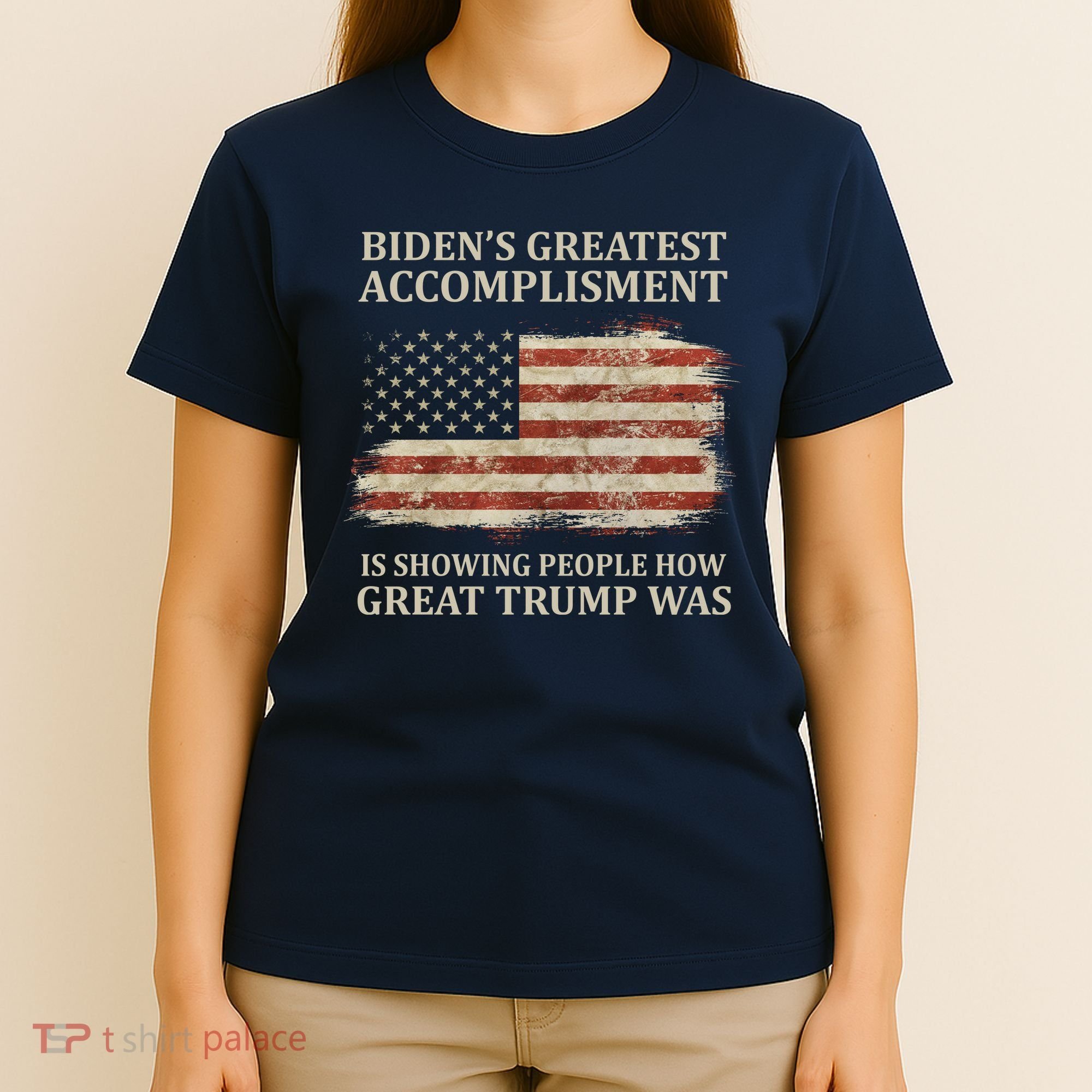 Bidens Greatest Accomplishment Is Showing People How Great Trump Was Usa T-Shirt