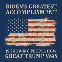 Bidens Greatest Accomplishment Is Showing People How Great Trump Was Usa Women's Hoodie thumb 2
