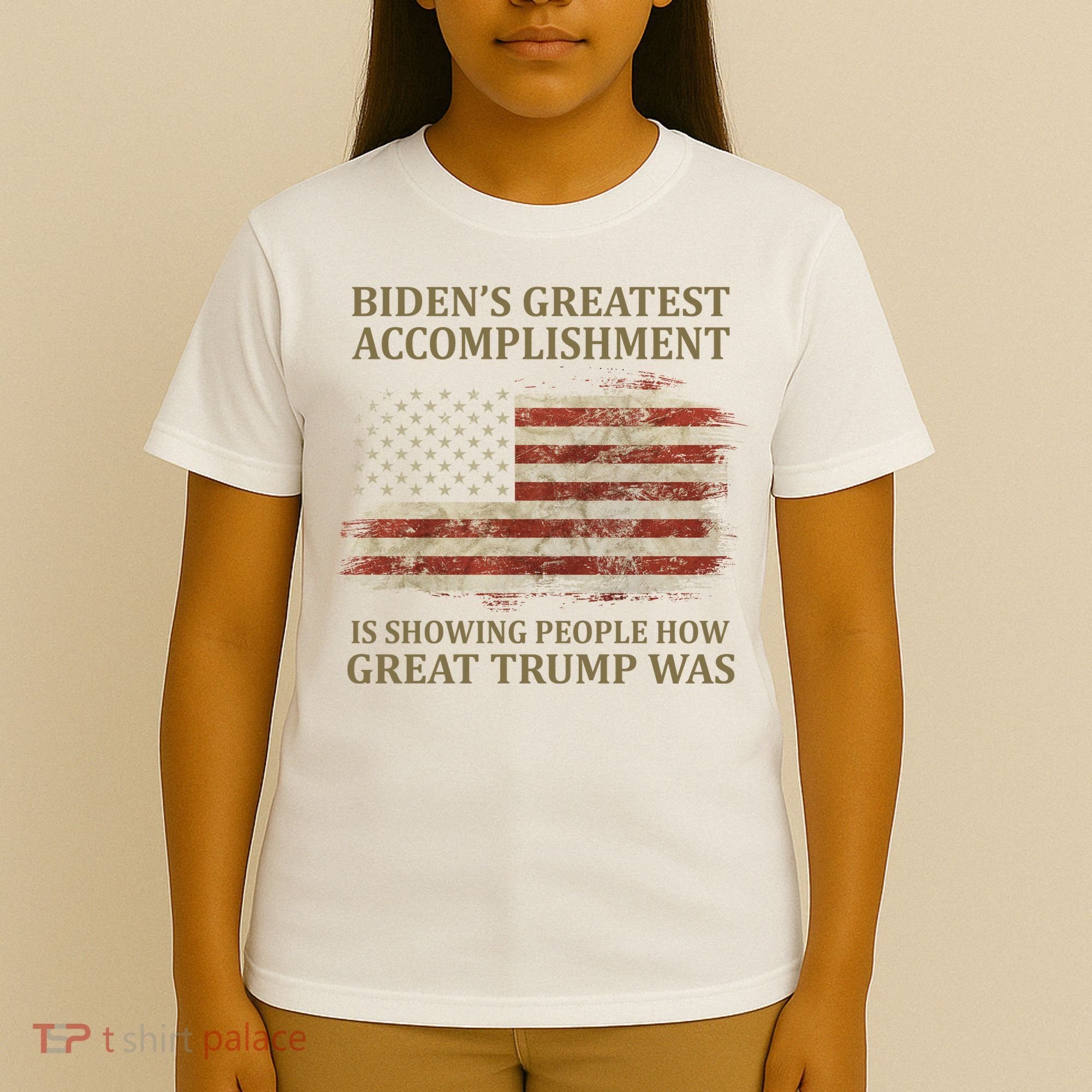 Bidens Greatest Accomplishment Is Showing People How Great Trump Was Usa T-Shirt
