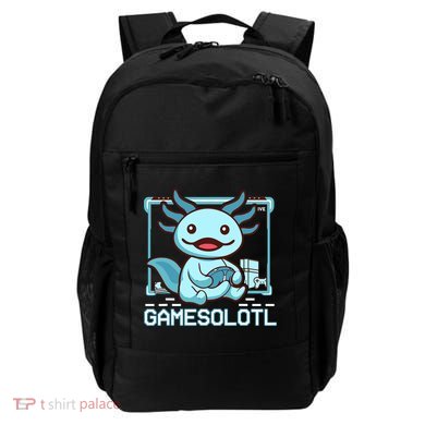 Boy Gamesolotl Axolotl Video Gamer Funny Gaming Backpack