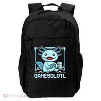 Boy Gamesolotl Axolotl Video Gamer Funny Gaming Backpack thumb 0