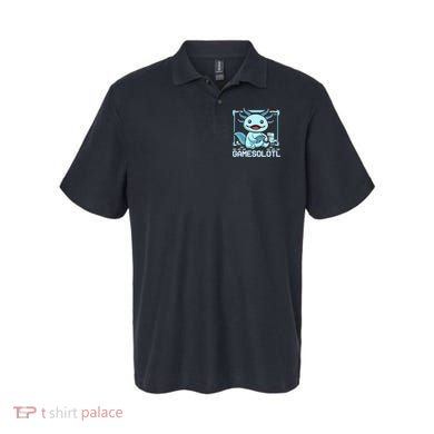 Boy Gamesolotl Axolotl Video Gamer Funny Gaming Polo