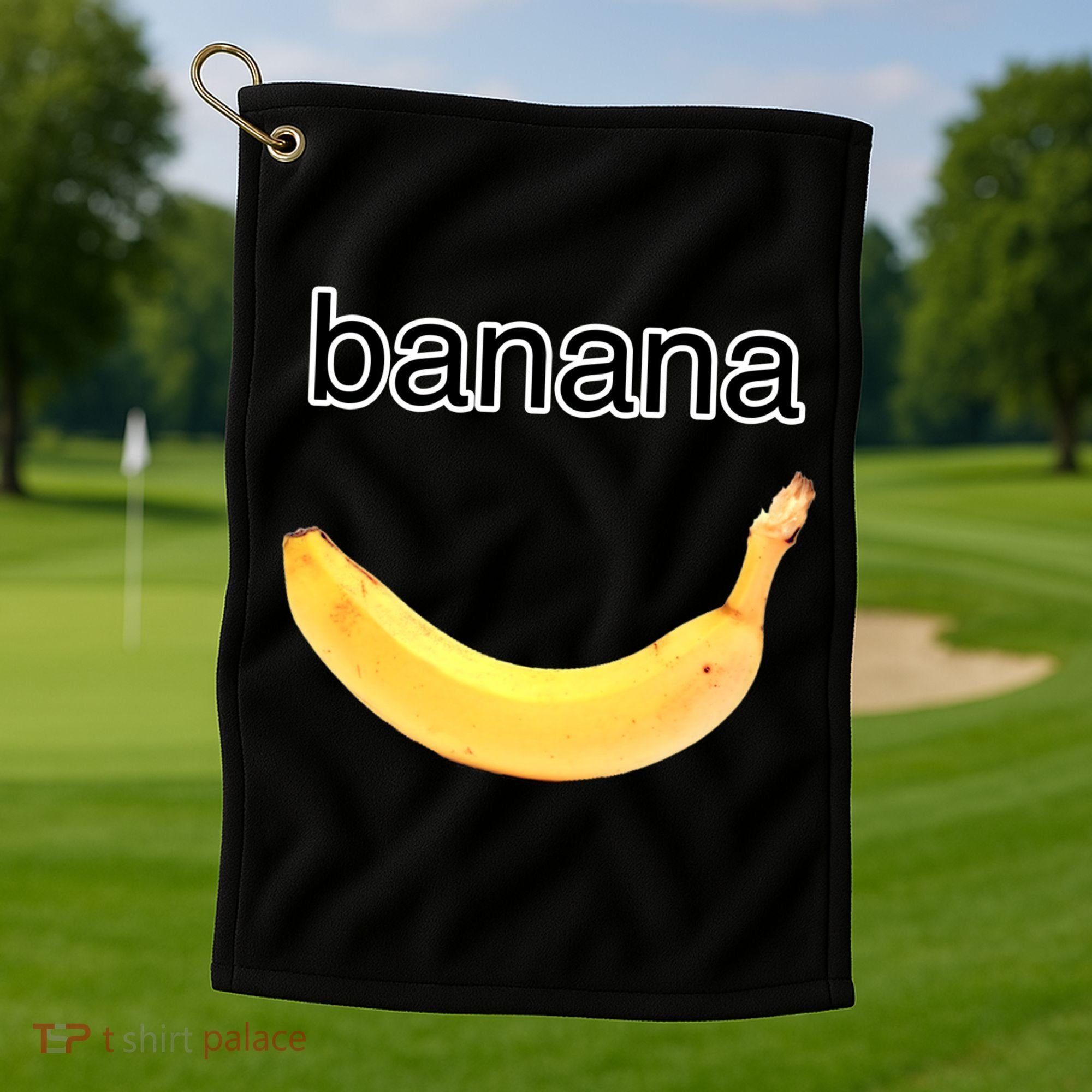 Banana Gift Golf Towel