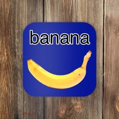 Banana Gift Coaster