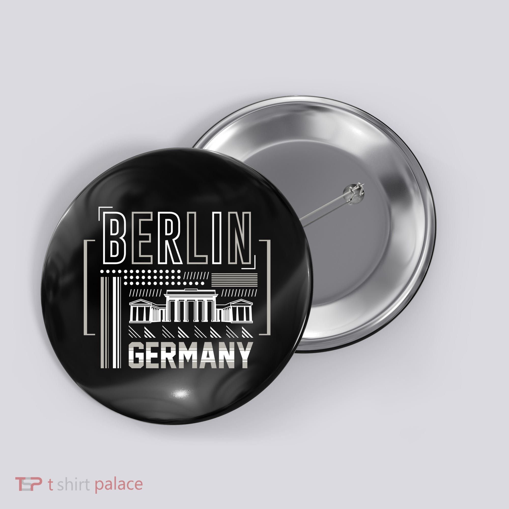 Berlin Germany Button